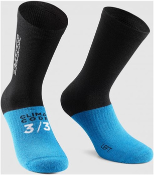 SKARPETKI ASSOS WINTER UW SOCKS EVO BLACK I 39-42