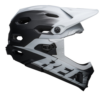 KASK BELL SUPER DH SPHERICAL BLACK/WHITE M (55-59)