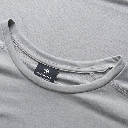 KOSZULKA DŁG.ENDURA LOOP TECH TEE GREY S