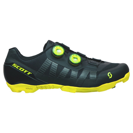 BUTY SCOTT MTB RC ULTIMATE BLACK-YELLOW 44