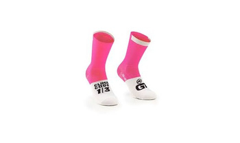 SKARPETKI ASSOS GT FLUO PINK II