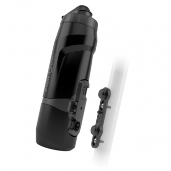 BIDON FIDLOCK SNAP CONNECT 800ML CZARNY + BAZA