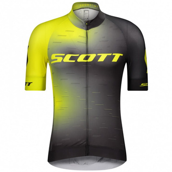 KOSZULKA KR.SCOTT RC RUN BLACK/YELLOW M