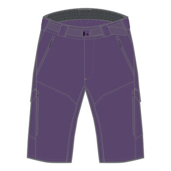 SZORTY ENDURA WMS HUMMVEE + LINER PAD PURPLE XS