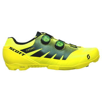 BUTY SCOTT MTB RC SL YELLOW-BLACK 44