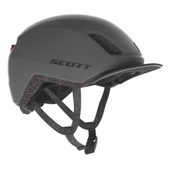 KASK SCOTT IL DOPPIO PLUS DARK-GREY REFLECTIVE M