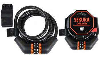 ZAPIĘCIE SEKURA KB205 10MM X 1,85M LINKA SZYFR