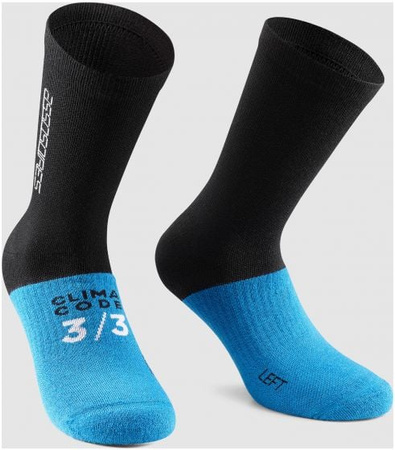SKARPETKI ASSOS WINTER UW SOCKS EVO BLACK I 39-42