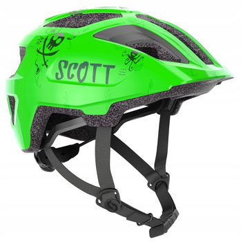 KASK SCOTT SPUNTO KID FLUO GREEN