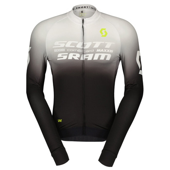 BLUZA SCOTT RC SCOTT-SRAM PRO BLACK/WHITE XL