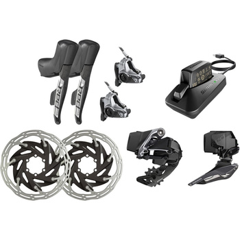 GRUPA SRAM RED E-TAP AXS 2X12 HYDRAULIC FM 6-BOLT