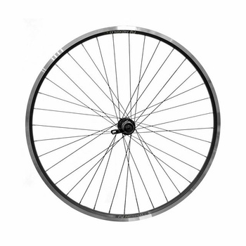 koło tył 28" nexelo v-brake 8/9-b black stożek