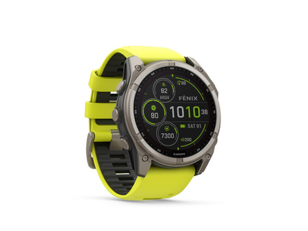 ZEGAREK GARMIN FENIX 8 51mm SOLAR SHAPPHIRE YELLOW