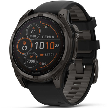 ZEGAREK GARMIN FENIX 8 51MM SOLAR SHAPPHIRE CRB-GR