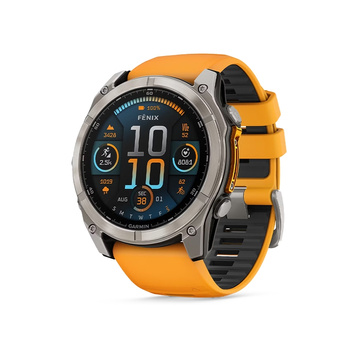 ZEGAREK GARMIN FENIX 8 51mm AMOLED SPARK ORANGE