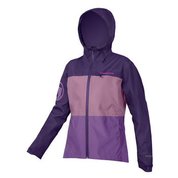 KURTKA ENDURA SINGLETRACK WMS W'PROOF PURPLE S
