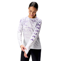 KOSZULKA DŁG.ENDURA MARBLE WMS LTD TEE PURPLE M