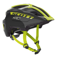 KASK SCOTT SPUNTO JUNIOR BLACK/YELLOW RC