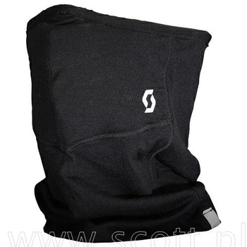 KOMIN SCOTT NECKGAITER MERINO BLACK ONE SIZE