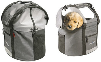 KOSZ NA KIEROWNICĘ KLICK-FX DOGGY BASKET GREY