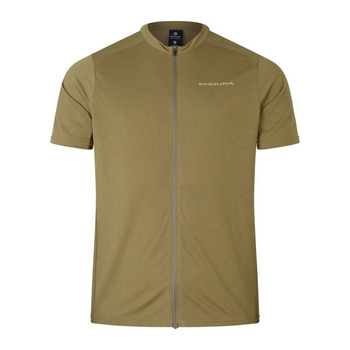 KOSZULKA KR.ENDURA LOOP ZIPPED GREEN XL